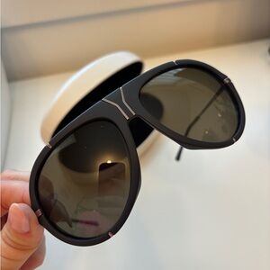 YSL 2340/s Matte Black Unisex Sunglasses